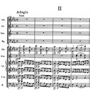 Mozart, Sinfonia Concertante, KV 297b, 2. Satz