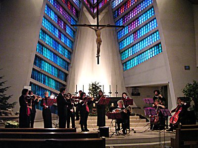 Weihnachtskonzert 18.12.2005, katholische Kirche (Photo Sereina und Rebecca Ineichen)