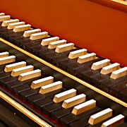 Cembalo-Tastatur
